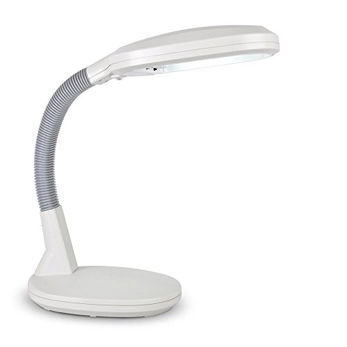 Product Cover Natural Full Spectrum Daylight Lighting Desk Lamp Pure Sun Light 27W (White)