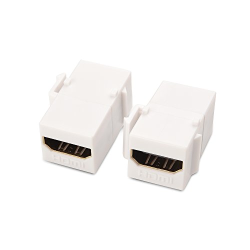 Product Cover Cable Matters (2-Pack) Gold-Plated HDMI Keystone Jack Insert