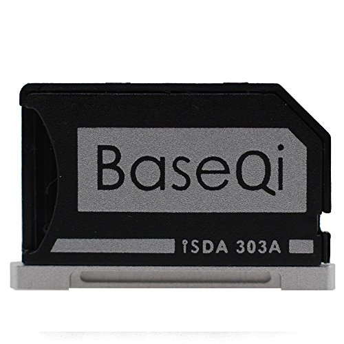 Product Cover BASEQI Aluminum microSD Adapter for MacBook Pro Retina 13