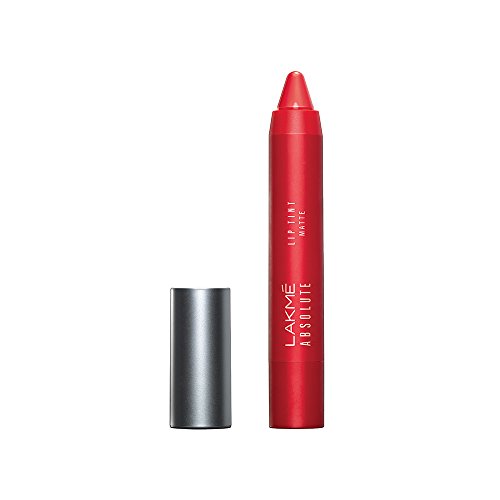 Product Cover Lakme Absolute Lip Pout Matte Lip Color, Raving Red, 3.7g