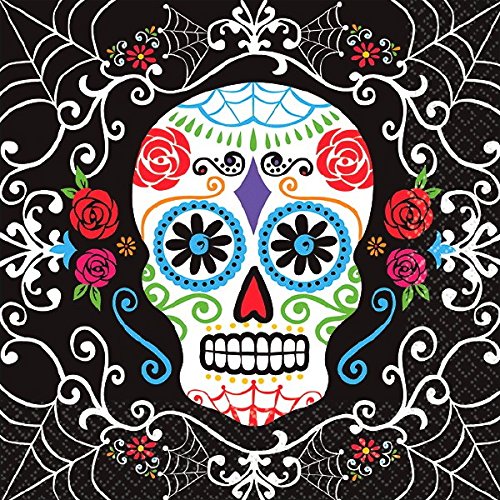 Product Cover Day of The Dead Luncheon Napkins