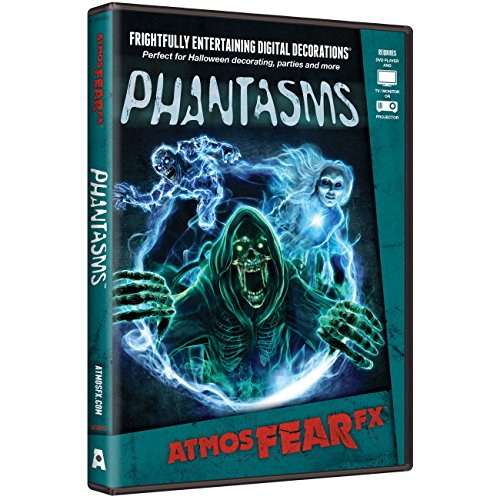 Product Cover AtmosFX Phantasms Digital Decorations DVD for Halloween Holiday Projection Decorating