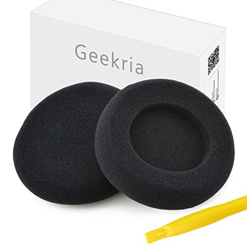 Product Cover Geekria Earpad Replacement for GRADO SR60, SR80, SR125, SR225, M1 Headphones Replacement Ear Pad/Ear Cushion/Ear Cups/Ear Cover/Earpads Repair Parts