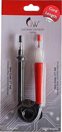 Product Cover CiW Plastic Continuity Tester (Red and Black)