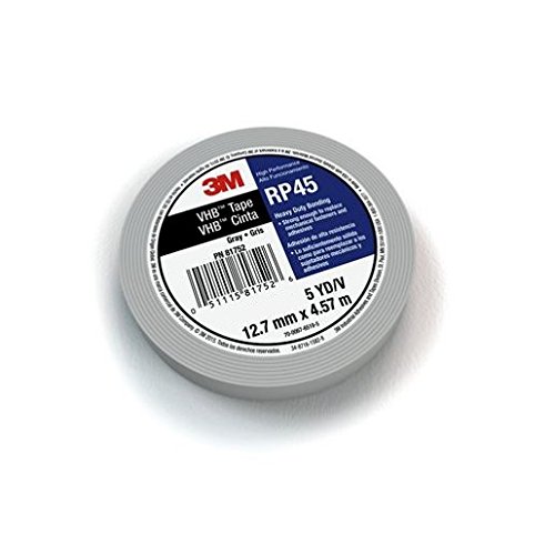 Product Cover 3M VHB Tape RP45, Gray, 3/4 in x 5 yd, 45 mil