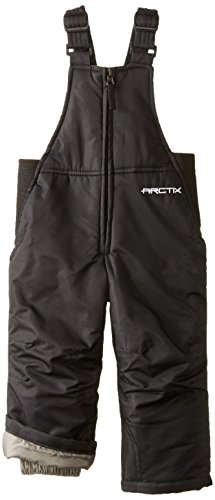 Product Cover Arctix Infant-Toddler Chest High Snow Bib Overalls, Black, 24 Months