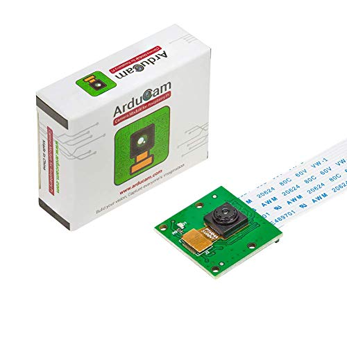Product Cover Arducam 5 Megapixels 1080p Sensor OV5647 Mini Camera Video Module for Raspberry Pi Model A/B/B+, Pi 2 and Raspberry Pi 3,3B+, Pi 4