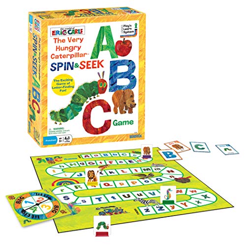 Product Cover Briarpatch The World of Eric Carle The Very Hungry Caterpillar Spin & Seek ABC Game