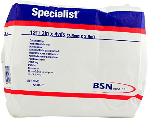 Product Cover BSN 9043 3 in. x 4 yard 100 Percentage Cotton Specialist Cast Padding, 12 Rolls per Bag