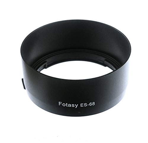 Product Cover Fotasy Dedicated Bayonet Lens Hood for Canon EF 50mm f/1.8 STM Lens, Canon 50mm 1.8 STM Lens Hood, Replacement of Canon ES-68 Lens Hood