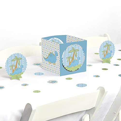 Product Cover Big Dot of Happiness Baby Boy Dinosaur - Baby Shower Centerpiece & Table Decoration Kit