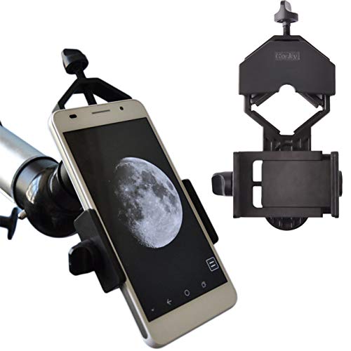 Product Cover Gosky Universal Cell Phone Adapter Mount - Compatible Binocular Monocular Spotting Scope Telescope Microscope-Fits almost all Smartphone on the Market -Record The Nature The World