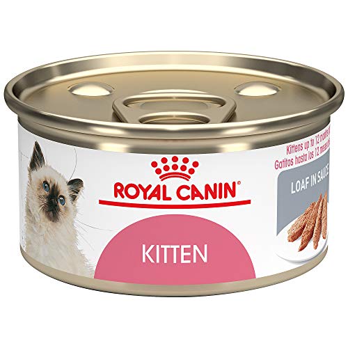 Product Cover Royal Canin Feline Health Nutrition Kitten Loaf In Sauce Canned Cat Food, 3 oz Can (Case of 24)