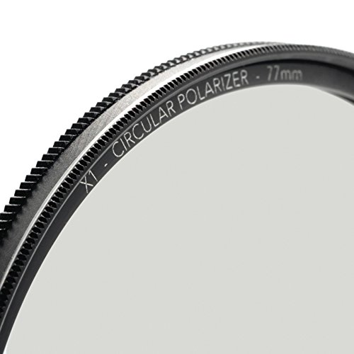 Product Cover 77mm X1 Circular Polarizer, MRC8, Ultra-Slim, Weather Sealed + Free Mircofiber Lens Cloth