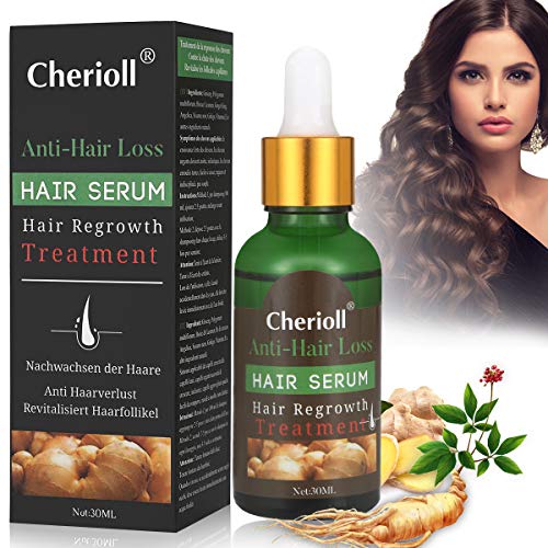 Product Cover Hair Growth Serum, Hair Loss and Hair Thinning Treatment, Stops Hair Loss, Thinning, Balding, Repairs Hair Follicles, Promotes Thicker, Stronger Hair and New Hair Growth