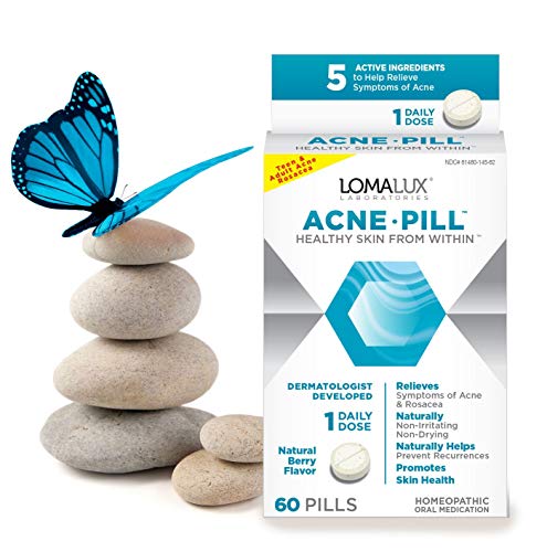 Product Cover Acne Pill - All Natural Skin Clearing Minerals - Dermatologist Developed For All Types of Acne & Rosacea
