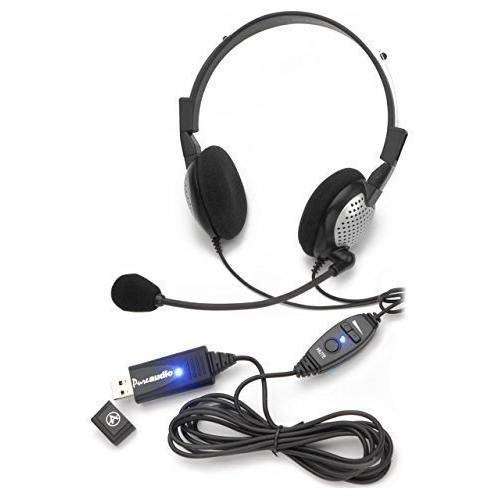 Product Cover Voice Recognition USB Headset with Noise Cancelling Microphone for Nuance Dragon Speech Recognition Software