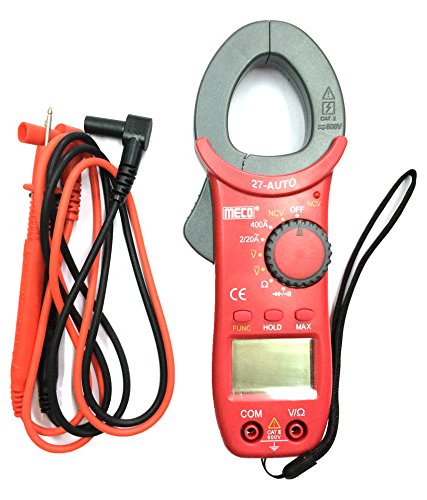 Product Cover Meco 27-Auto Digital Clamp Meter, Red