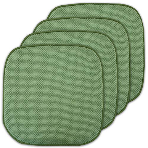 Product Cover 4 Pack Memory Foam Honeycomb Nonslip Back 16