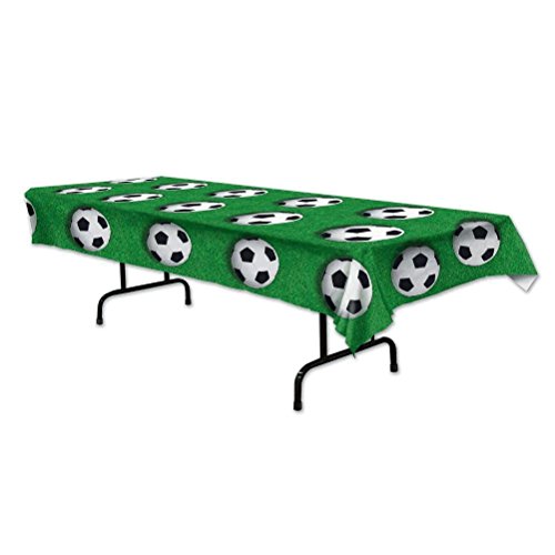 Product Cover Beistle Soccer Ball Table Cover (Pack of 3)