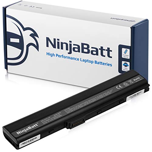 Product Cover NinjaBatt Laptop Battery for Asus K52F A32-K52 K52J A52F A42-K52 X52F K52 K42F X52J A52J A42J K52JC A41-B53 A41-K52 [6 Cells/4400mAh/48wh]