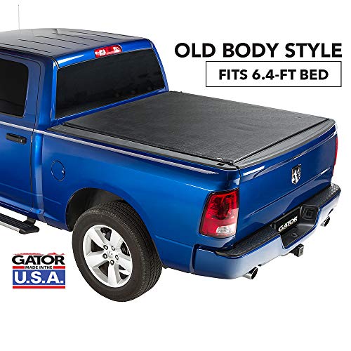 Product Cover Gator ETX Soft Roll Up Truck Bed Tonneau Cover | 53201 | fits 02-08 Dodge Ram 1500, 6.4' Bed | Made in the USA