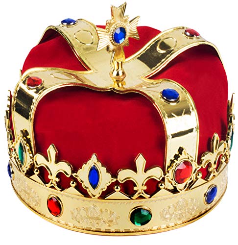Product Cover Royal Jeweled King's Crown - Costume Accessory