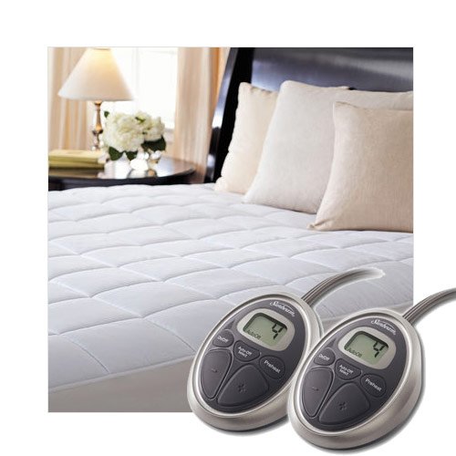 Product Cover Sunbeam SelectTouch Premium Quilted Electric Heated Mattress Pad - Cal King Size