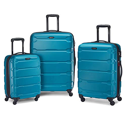 Product Cover Samsonite Omni PC Hardside Luggage, Caribbean Blue, 3-Piece Set