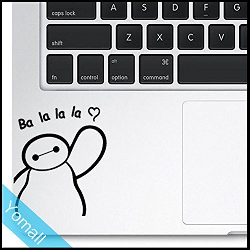 Product Cover Circle Love Computer Decals Baymax Balalala Funny Trackpad Decal Sticker Creative Laptop Sticker For Macbook Air Pro Retina 11