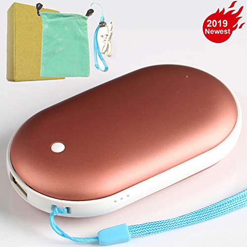 Product Cover KEROLFFU Rechargeable Hand Warmer 5200mAH Electronic Portable Heating USB Backup Power Back Battery for Samsung iPhone