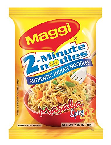 Product Cover Maggi Masala 2-Minute Noodles India Snack - 5 Pack