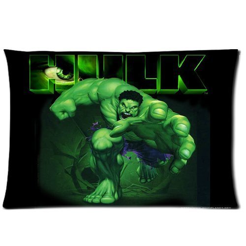 Product Cover Superhero Series The Incredible Hulk Custom Pillow Cases 20x30 (Two sides)