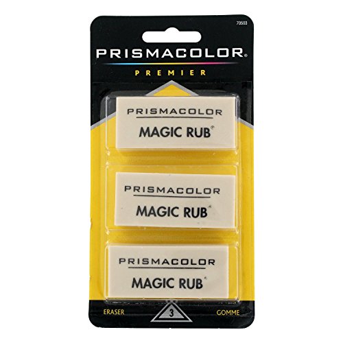 Product Cover Sanford Products - Sanford - MAGIC RUB Art Eraser, 3/Pack - Sold As 1 Pack - Non-abrasive vinyl for use on drafting films, tracing papers. - Absorbs graphite, erases India ink. -