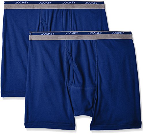 Product Cover Jockey Men's Cotton Brief (Pack of 2) (8009-0210-ASSTD Mid Blue L)