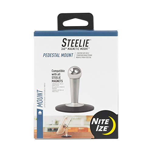 Product Cover Nite Ize Original Steelie Tabletop Stand - Additional Pedestal Stand for Steelie Magnetic Phone + Tablet Mounting Systems