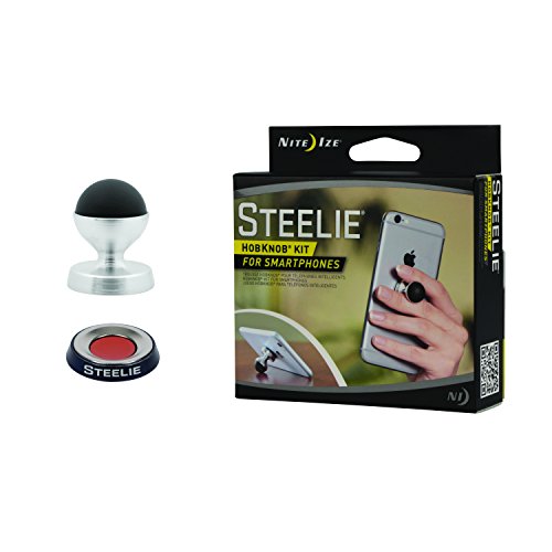 Product Cover Nite Ize Original Steelie HobKnob Kit For Smartphones - Magnetic Smartphone Handle + Stand