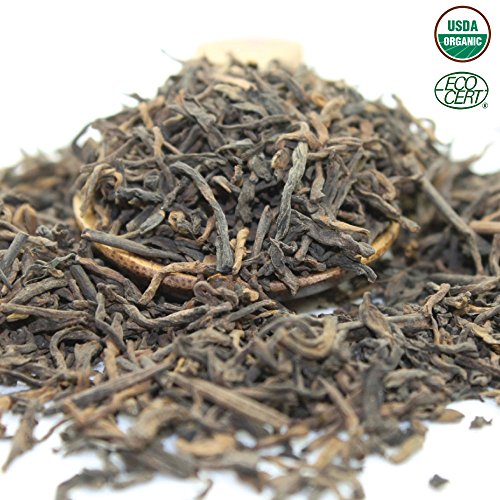 Product Cover Tealyra - Ripe Pu'erh Tea - 5 Years Aged Loose Leaf - 100% Natural And Organic - Caffeine Level High - Lose Weight Tea - Aged Black Tea Pu Er - 450g (16-ounce)