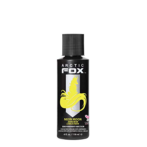 Product Cover Arctic Fox Vegan and Cruelty-Free Semi-Permanent Hair Color Dye (4 Fl Oz, NEON MOON)