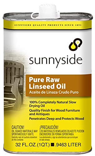 Product Cover Sunnyside 87332 Pure Raw Linseed Oil, Quart