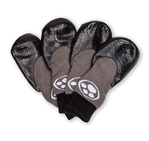 Product Cover Grippers Non Slip Dog Socks | Traction Control for Indoor Wear | Dog Paw Protection | Non Skid Dog Booties Grip (XS)