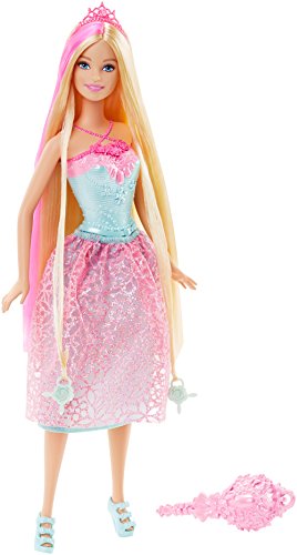 Product Cover Barbie Endless Hair Kingdom Princess Doll, Pink