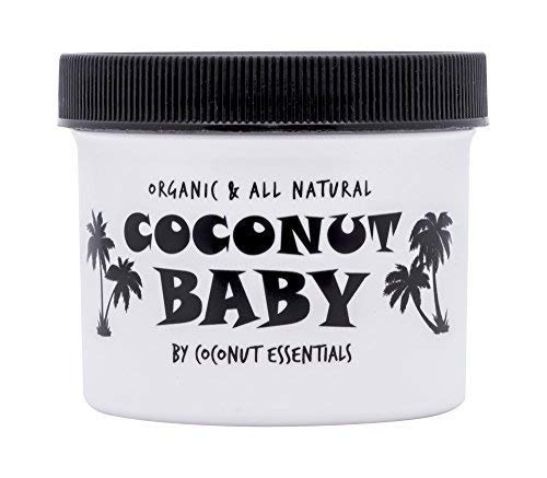 Product Cover Coconut Baby Oil Organic Moisturizer - Vitamin E Oil for Hair and Skin Care - Cradle Cap Treatment, Eczema and Psoriasis Relief - Massage - Sensitive Skin, Diaper Rash Guard, and Stretch Marks 4 fl oz
