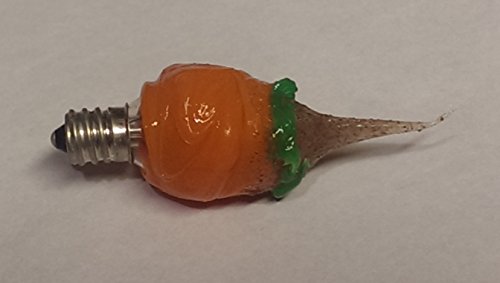 Product Cover On The Bright Side - Specialty Silicone Bulb - Hand Dipped - Pumpkin - Pack of 2