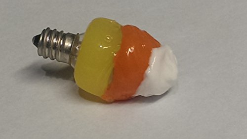 Product Cover On The Bright Side - Specialty Silicone Bulb - Hand Dipped - Candy Corn - Pack of 2