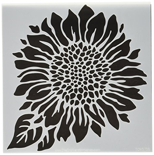 Product Cover CRAFTERS WORKSHOP TCW6X6-575 Joyful Sunflower Template, 6 by 6