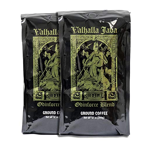 Product Cover Valhalla Java Ground Coffee Bundle Deal, USDA Certified Organic & Fair Trade (2-Pack)