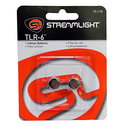 Product Cover Streamlight TLR-6 69271 Cr 1/3N Lithium Batteries (2 Pack)