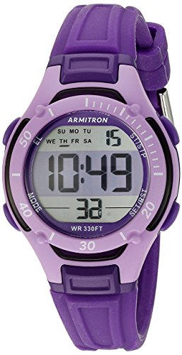 Product Cover Armitron Women's 45/7062PUR Digital Chronograph Purple Watch