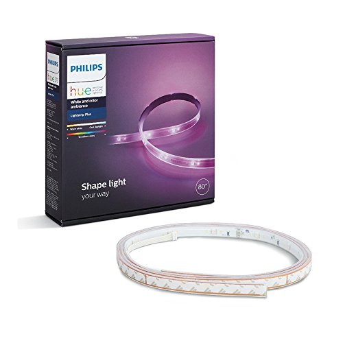 Product Cover Philips Hue Lightstrip Base 2 mtr Smart Light (White and Color), Compatible with Amazon Alexa, Apple HomeKit and The Google Assistant